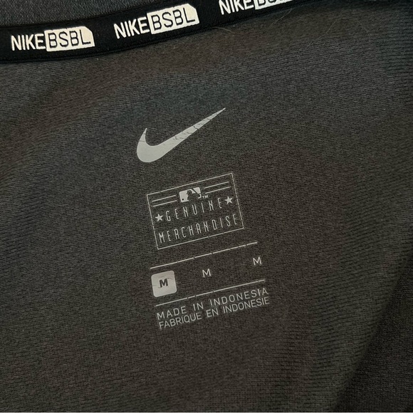 Nike Seattle Mariners Pull Over Half Zip Blue Grey Size M - Picture 11 of 11